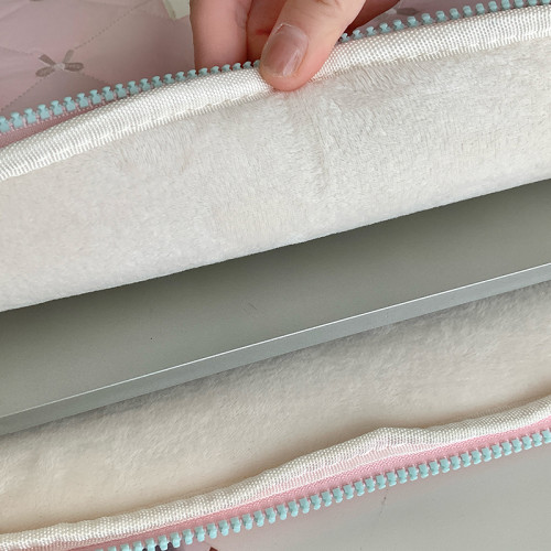 適用macbook內膽包2025新款Air13寸Pro14蝴蝶結韓國ins風蘋果聯想華爲16筆記型電腦包