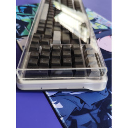 適用98鍵羅技K98M/98S/K75M亞克力鍵盤保護罩鍵盤防塵罩機械鍵盤