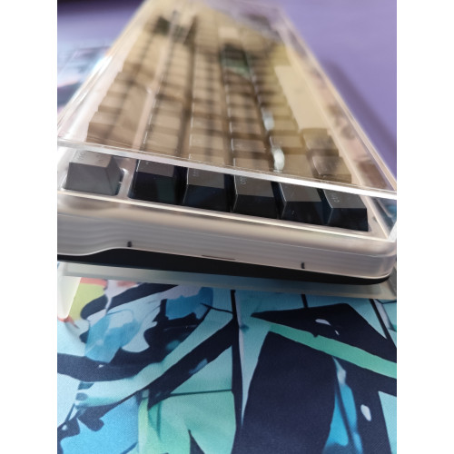 適用98鍵羅技K98M/98S/K75M亞克力鍵盤保護罩鍵盤防塵罩機械鍵盤