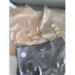 閉眼入的款不廻購算我輸！巨舒適三條裝女士桑蠶絲檔無痕裸色內褲