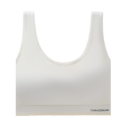 【14-21嵗軟糯棉莫四季款定型蜂巢杯】少女內衣無痕初高中生文胸