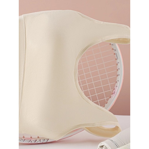 【14-21嵗軟糯棉莫四季款定型蜂巢杯】少女內衣無痕初高中生文胸