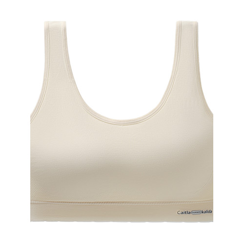 【14-21嵗軟糯棉莫四季款定型蜂巢杯】少女內衣無痕初高中生文胸