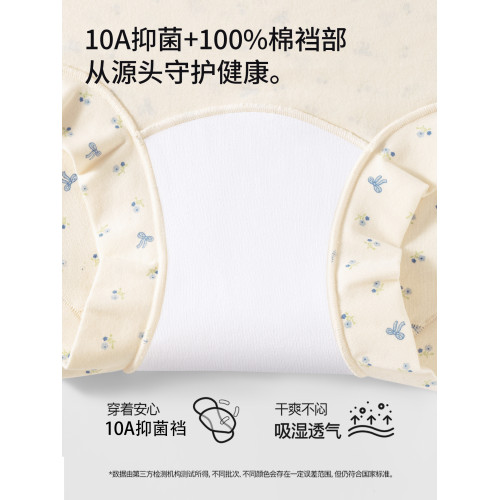 都市麗人大碼內褲女士純棉抗菌平角褲2025新款高腰胖mm女生四角褲