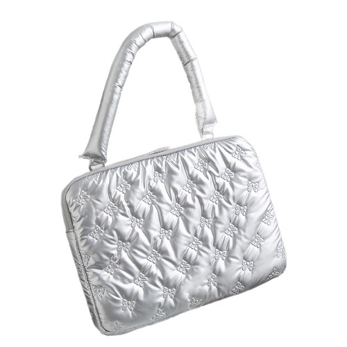 筆記型電腦包14寸單肩2025新款女高顔值百搭適用蘋果macbookair/pro13.3聯想小新華爲16內膽