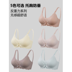 孕婦哺乳內衣懷孕期兩用前開釦産後喂奶專用上托防下垂聚攏文胸罩