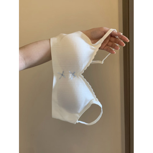 日系甜美裸感無痕舒適內衣女小胸聚攏顯大無鋼圈薄款夏少女文胸罩