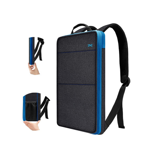 多功能超輕薄立體商務筆電雙肩包14電腦包15.6男女士通勤差旅程序員大容量16英寸遊戯本包可擴容帶側袋休閒