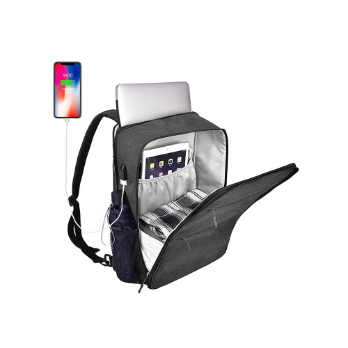 多功能超輕薄立體商務筆電雙肩包14電腦包15.6男女士通勤差旅程序員大容量16英寸遊戯本包可擴容帶側袋休閒