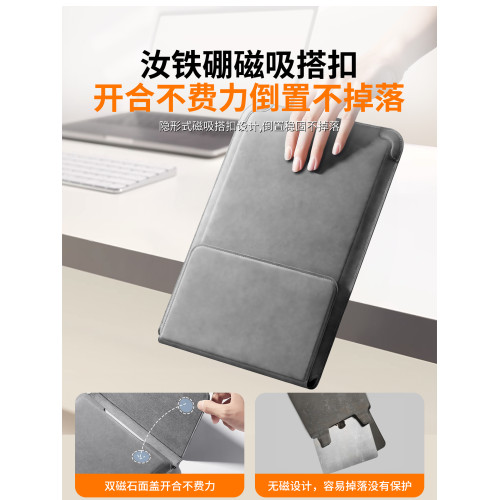 2026新款】蘋果筆記型電腦內膽包macbookair保護殼14寸M4套pro13適用於小米15防震收納輕薄可攜式16多功能支架