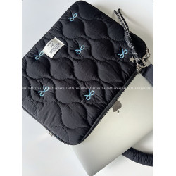 韓國新款蝴蝶手提電腦包MacBookm4筆記型電腦包14寸上課通勤單肩包手提電腦包16寸防摔少女心筆電保護套