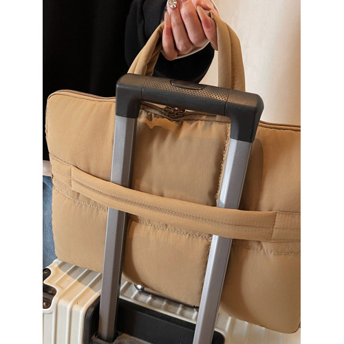 筆記型電腦包14寸手提女高顔值適用2025新款蘋果macbookair/pro13.3英寸簡約聯想華爲16內膽