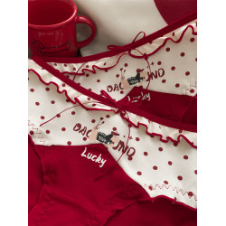 大碼胖mm加肥加大200斤高級感紅色純棉內褲女特大碼2026新款女款