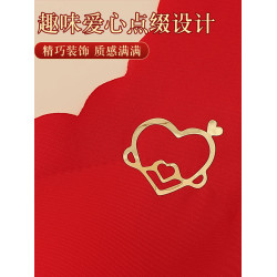 女童本命年內衣套裝女孩內褲少女發育期小學生文胸青少年紅色背心