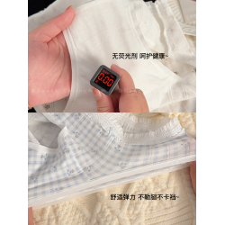 「花花手賬」秋冬新純棉碎花韓系少女內褲A類嬰兒棉10a抗菌加長襠