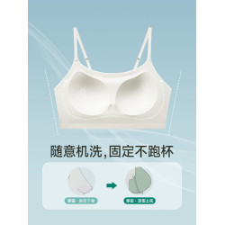 少女內衣隱形無痕舞蹈生專用高中大學生青少年女孩防下垂美背文胸