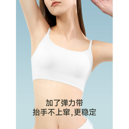 少女內衣隱形無痕舞蹈生專用高中大學生青少年女孩防下垂美背文胸