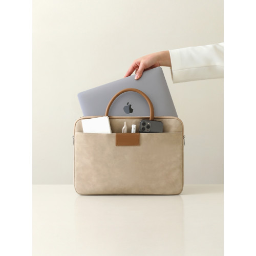 德國高檔商務手提電腦包適用蘋果筆電手提包華爲聯想公文包男女款