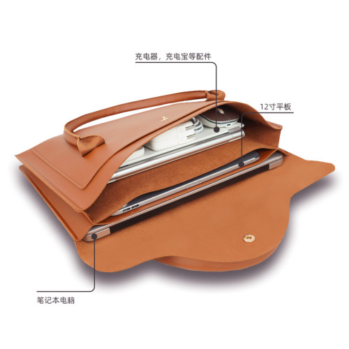 日本GP2025防水大容量電腦包適用華爲蘋果matebook air13.3寸14寸15寸16寸手提包筆電包上班通勤可攜式公文包