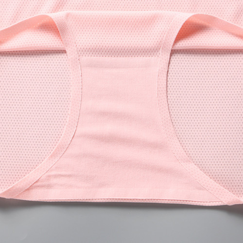 大碼胖妹妹高腰收腹無痕內褲女冰絲一片式胖mm200斤加肥加大褲頭