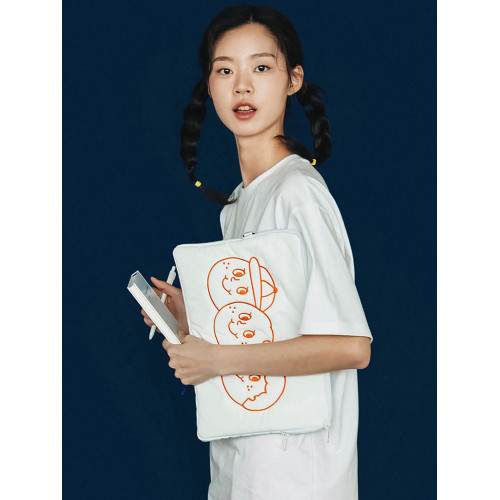 韓國ohlollyday小衆柔軟11寸iPad平板保護套macbook pro13/15寸華爲聯想蘋果筆記型電腦包男女個性防摔內膽包