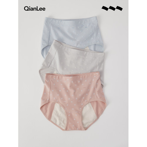 新疆長絨棉生理期內褲女純棉全棉襠抗菌透氣月經期防漏姨媽衛生褲