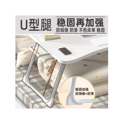日式輕奢床上桌電腦桌折疊小桌子筆電桌板床桌可家用宿捨學生