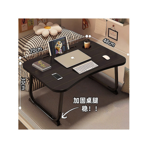 日式輕奢床上桌電腦桌折疊小桌子筆電桌板床桌可家用宿捨學生