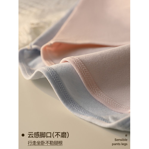 貓人純棉內褲女2026新款抗菌加長襠舒適透氣少女生紫色三角短褲HJ