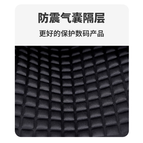 適用機械革命蛟龍16寸氣囊防撞筆記型電腦包極光X Pro大容量防水商務15.6寸遊戯本曠世17.3雙肩後後背包可放鍵盤