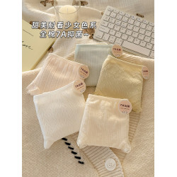 內褲女純棉7A抗菌襠2025新款中腰包臀無痕薄款復古蕾絲邊透氣短褲