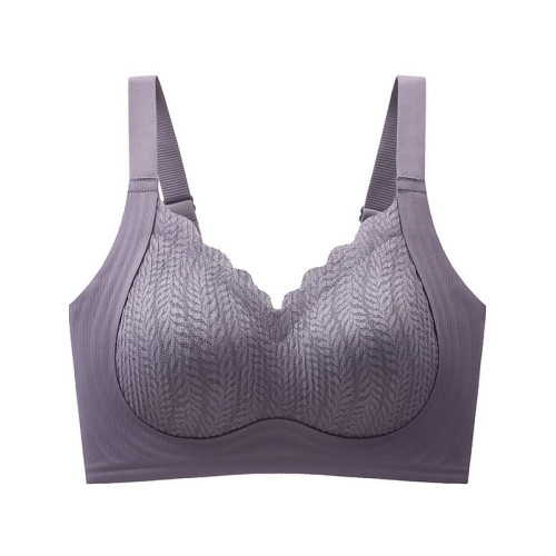 無痕內衣女無鋼圈小胸聚攏顯大提拉上托防下垂收副乳調整型文胸罩 無痕內衣女無鋼圈小胸聚攏顯大提拉上托防下垂收副乳調整型文胸罩