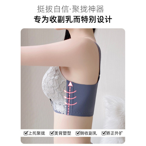 哺乳內衣防下垂聚攏産後喂奶專用大胸顯小大碼全罩杯薄款夏季文胸