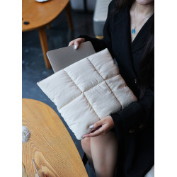 適用筆電內膽包14寸女高顔值枕頭包蘋果macbookair/pro13.3磁吸聯想華爲電腦包16