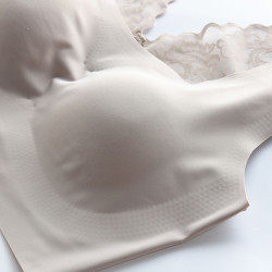 背心式薄款運動內衣女無鋼圈無痕美背文胸大胸顯小聚攏收副乳胸罩