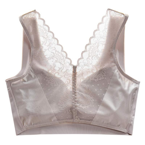 背心式薄款運動內衣女無鋼圈無痕美背文胸大胸顯小聚攏收副乳胸罩