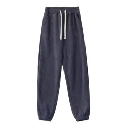 歐棉絨哈倫褲女秋冬季2025大碼寬鬆燈芯絨加絨衛褲學生束腳休閒褲