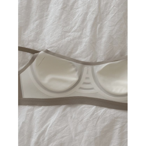 裸感冰肌大胸顯小薄款內衣女無鋼圈無痕上托防下垂舒適果凍文胸 裸感冰肌大胸顯小薄款內衣女無鋼圈無痕上托防下垂舒適果凍文胸