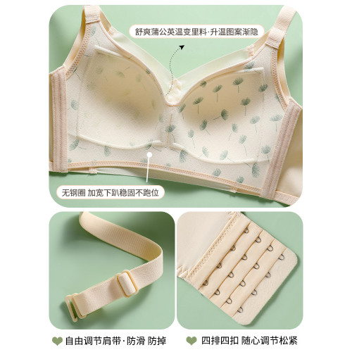 大胸顯小胸內衣女調整型全罩杯薄款文胸聚攏收副乳防下垂胸罩夏季