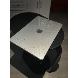 lukastore【炸星花】立體星星漸變流光星星MacBook筆記型電腦保護殼輕薄可攜式蘋果筆記型電腦