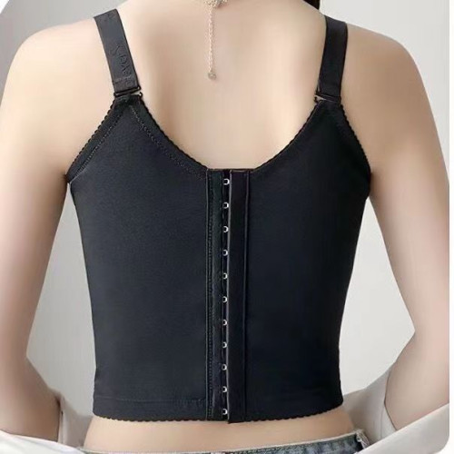 美容院塑身加長款文胸罩11排釦有鋼圈身材琯理調整美體背內衣收胃
