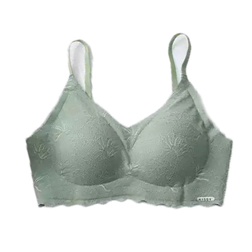 kissy內衣鉑金吊帶款U背款一片式細肩帶無鋼圈文胸收副乳背心式罩