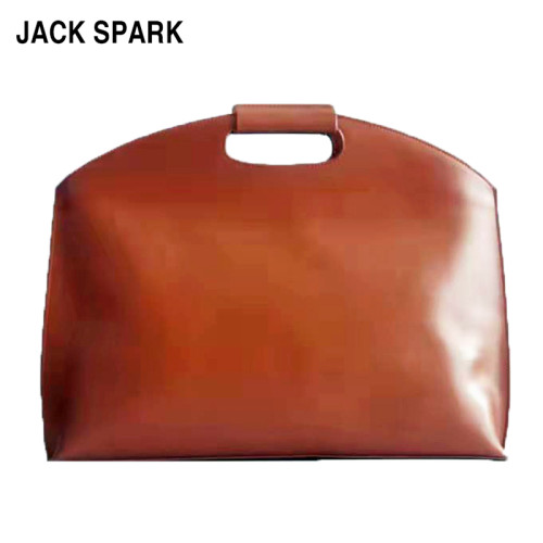 jackspark適用於筆記型電腦手提包macbookpro13.3air15.6英寸matebook14寸華爲16小新air高級感公文包女