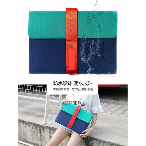 CASECOOL原創拼色腕帶筆記型電腦包適用於華爲蘋果華碩macbook pro13.6寸內膽包air13.3保護套華爲14寸防震 CASECOOL原創拼色腕帶筆記型電腦包適用於華爲蘋果華碩macbook pro13.6寸內膽包air13.3保護套華爲14寸防震