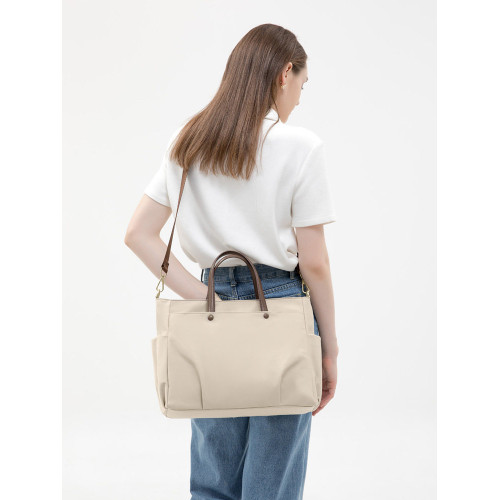 14寸筆記型電腦包女士2026新款手提包輕便單肩斜背時尚15寸超輕電腦袋16寸大容量通勤商務包女式公文包高級感