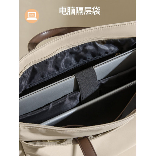 14寸筆記型電腦包女士2026新款手提包輕便單肩斜背時尚15寸超輕電腦袋16寸大容量通勤商務包女式公文包高級感