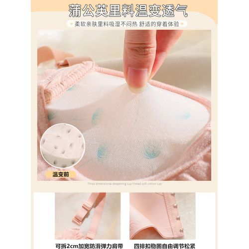 平胸專用內衣女小胸聚攏加厚顯大厚款防下垂超厚杯6cm文胸無鋼圈