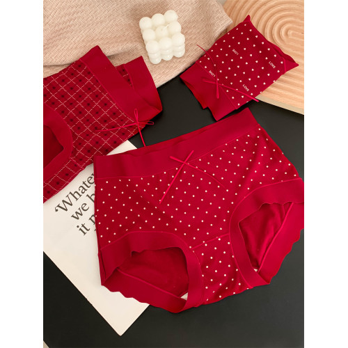 7A級抗菌胖mm紅色大碼內褲女莫代爾無痕女生不夾屁股200斤特大碼 7A級抗菌胖mm紅色大碼內褲女莫代爾無痕女生不夾屁股200斤特大碼