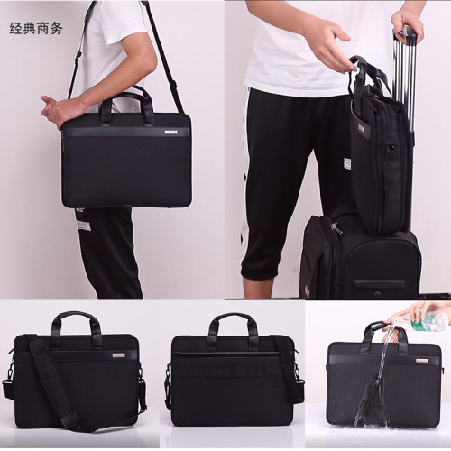 電腦包筆電雙肩包 1417寸156寸聯想男士單肩手提防震商務公文包