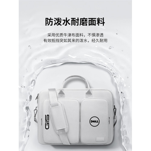 適用於戴爾DELL筆電靈越 15Pro 15.6英寸電腦包 遊匣G15/G16遊戯本筆電氣囊防護電腦包 靈越16Pro 單肩包